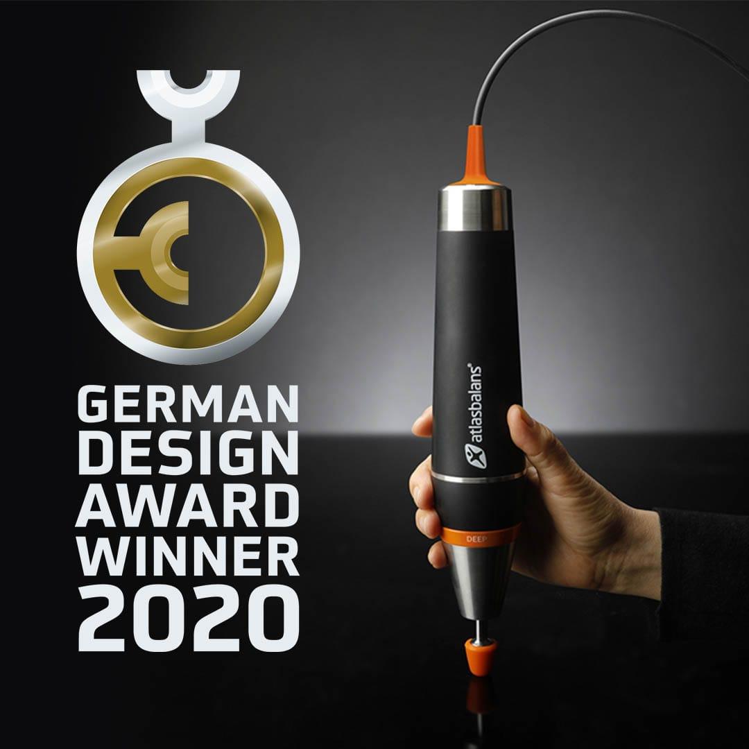 Atlasbalans receives two German Design Awards 2020