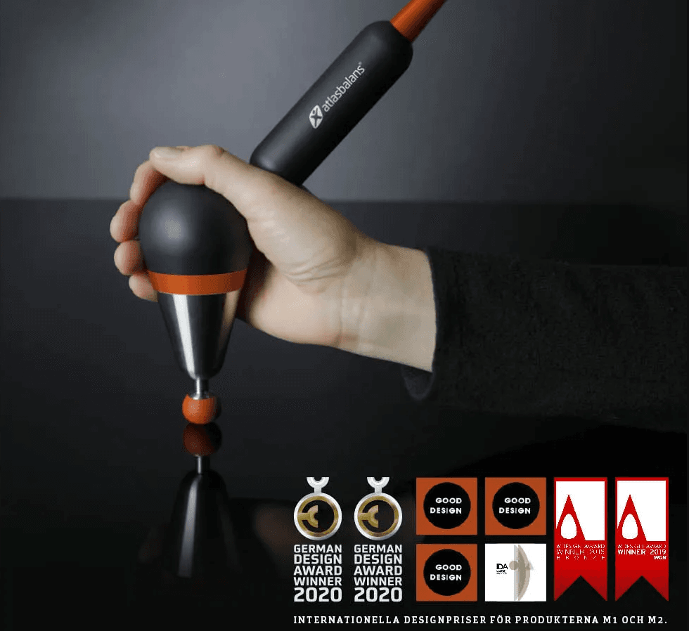 Atlasbalans får två German Design Awards 2020
